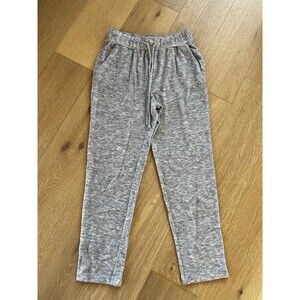 Liz Claiborne  Pants Women’s Light Gray Relaxed Straight Leg Pull On Joggers S